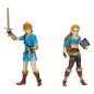 The Legend of Zelda - Pack 2 figurines Princess Zelda, Link 10 cm