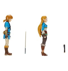 The Legend of Zelda - Pack 2 figurines Princess Zelda, Link 10 cm
