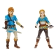 The Legend of Zelda - Pack 2 figurines Princess Zelda et Link 10 cm