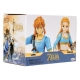 The Legend of Zelda - Pack 2 figurines Princess Zelda et Link 10 cm