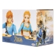 The Legend of Zelda - Pack 2 figurines Princess Zelda et Link 10 cm