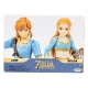 The Legend of Zelda - Pack 2 figurines Princess Zelda et Link 10 cm