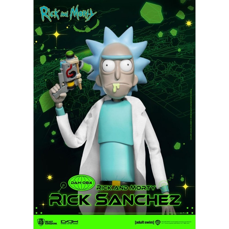 Rick et Morty - Figurine Dynamic Action Heroes 1/9 Rick Sanchez 23 cm