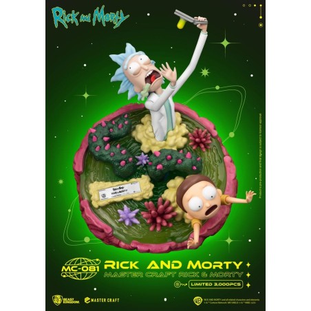 Rick et Morty - Rick and Morty statuette Master Craft Rick and Morty 42 cm