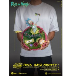 Rick et Morty - Statuette Master Craft Rick and Morty 42 cm