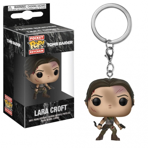 Tomb Raider - Porte-clés Pocket POP! Lara Croft 4 cm