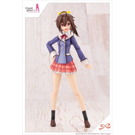 Sousai Shojo Teien - Figurine Plastic Model Kit 1/10 Ao Gennai Wakaba Girls' High School Winter Clothes 16 cm