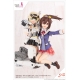 Sousai Shojo Teien - Figurine Plastic Model Kit 1/10 Ao Gennai Wakaba Girls' High School Winter Clothes 16 cm