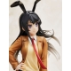 Rascal Does Not Dream of Bunny Girl Senpai - Figurine Mai Sakurajima School Uniform Bunny Ver.