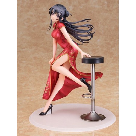 Rascal Does Not Dream of Bunny Girl Senpai - Statuette 1/7 Mai Sakurajima Chinese Dress Ver. 22 cm