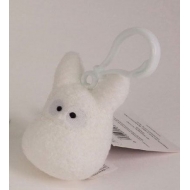 Mon voisin Totoro - Porte-clés peluche Totoro blanc 6 cm