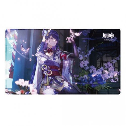 Genshin Impact Firefly ACG Carnival 2022 Event - Tapis de souris Raiden Shogun / Raiden Ei / Beelzebul 70 x 40 cm