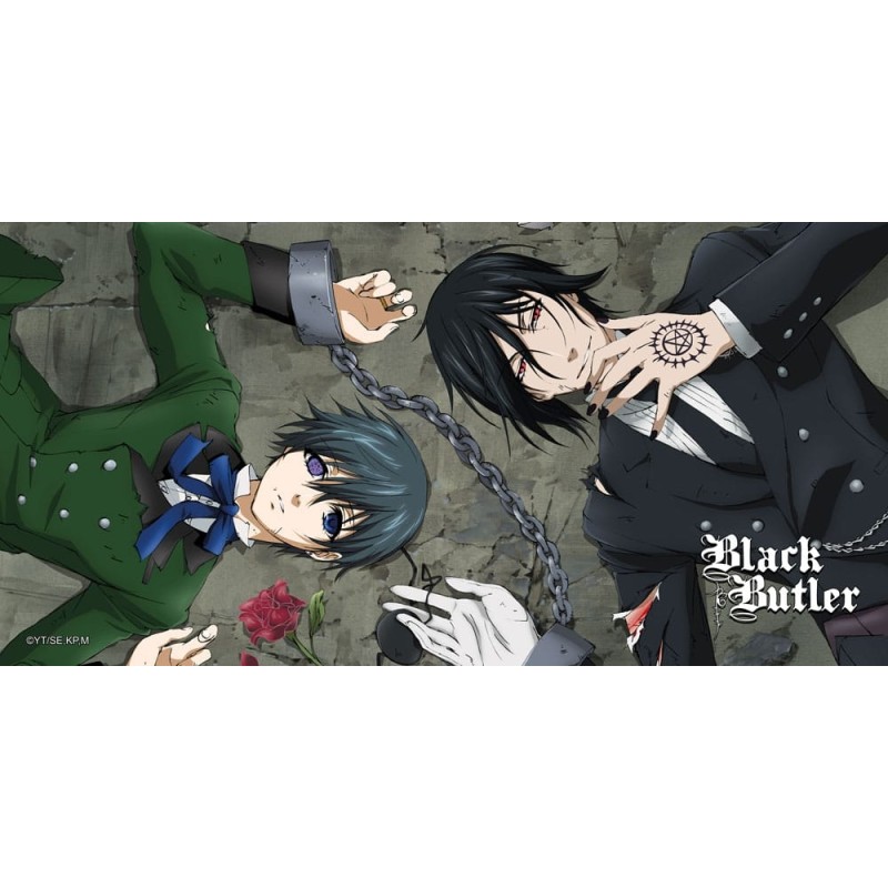 Black Butler - XXL tapis de souris Ciel x Sebastian