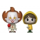 « Il » est revenu (It) - Pack 2 figurines Pennywise & Georgie 10 cm