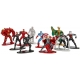 Marvel Comics - Pack 10 figurines Diecast Nano Metalfigs Wave 1 4 cm