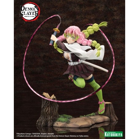 Demon Slayer: Kimetsu no Yaiba - Statuette PVC ARTFXJ 1/8 Mitsuri Kanroji Bonus Edition 25 cm