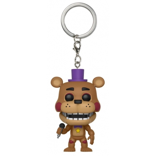Five Nights at Freddy's Pizzeria Simulator - Porte-clés Pocket POP! Rockstar Freddy 4 cm
