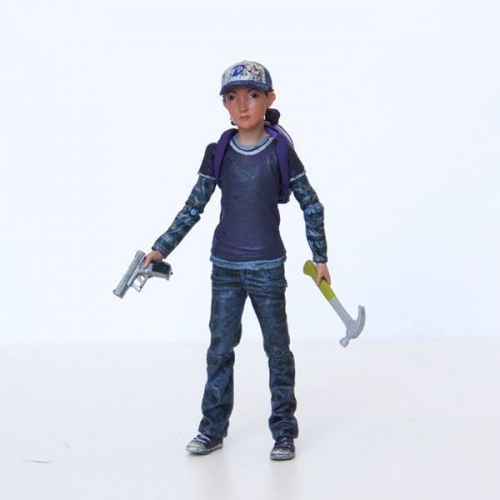 The Walking Dead - Figurine Clementine (Color) 9 cm