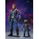 Les Gardiens de la Galaxie 3 - Figurines S.H. Figuarts Star Lord & Rocket Raccoon 6-15 cm