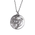 The Witcher - Réplique 1/1 Collier Wolf Medallion