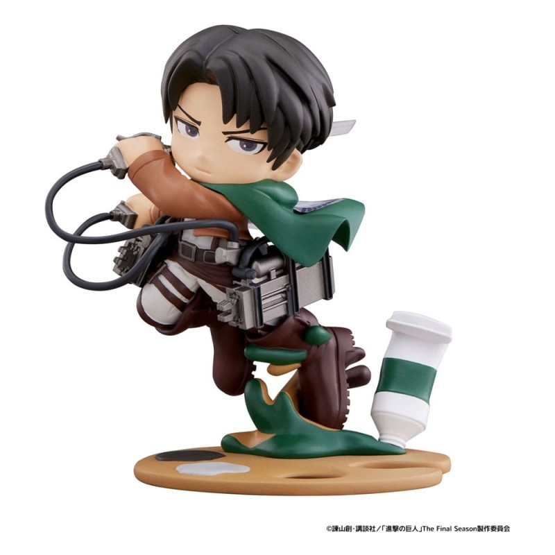 L'Attaque des Titans - Statuette PalVerse Levi 11 cm