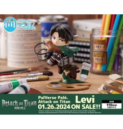 L'Attaque des Titans - Statuette PalVerse Levi 11 cm