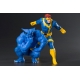 Marvel Universe - Pack 2 statuettes 1/10 ARTFX+ Cyclops & Beast (X-Men '92) 16 cm
