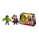 Marvel - Figurines Metals Die Cast Thor & Hulk 10 cm