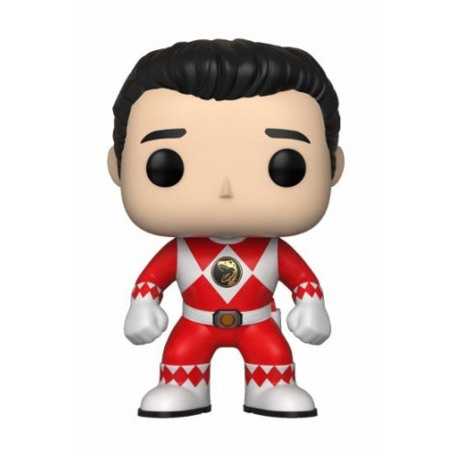 Power Rangers - Figurine POP! Red Ranger (No Helmet) 9 cm