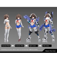 Megami Device - Figurine Plastic Model Kit 1/1 Buster Doll Gunner 16 cm