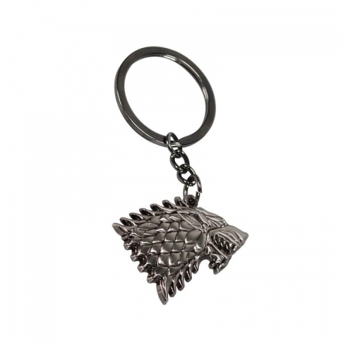 Game of Thrones - Porte-clés métal Stark 7 cm