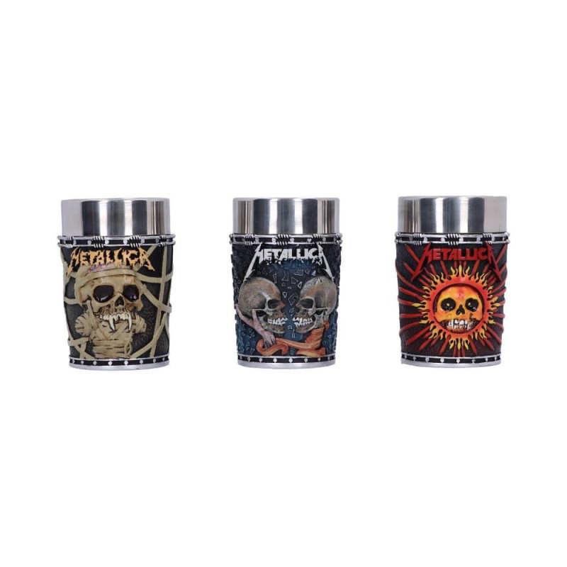 Metallica Load Verres à Shot Metallica Scary Guy - Lot Transparent