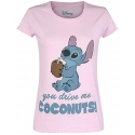 Lilo & Stich - T-Shirt femme Drive Me Coconuts