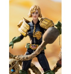 2000 AD - Figurine 1/18 Exquisite Mini Judge Dredd Judge Anderson VS The Dark Judges 10 cm
