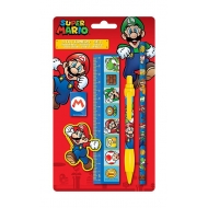 Super Mario - Set papeterie 5 pièces