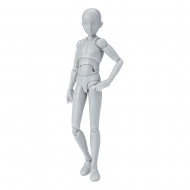 Original Character - Figurine S.H. Figuarts Body-Kun School Life Edition DX Set (Gray Color Ver.) 13 cm