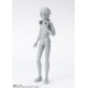 Original Character - Figurine S.H. Figuarts Body-Kun School Life Edition DX Set (Gray Color Ver.) 13 cm