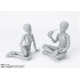Original Character - Figurine S.H. Figuarts Body-Kun School Life Edition DX Set (Gray Color Ver.) 13 cm
