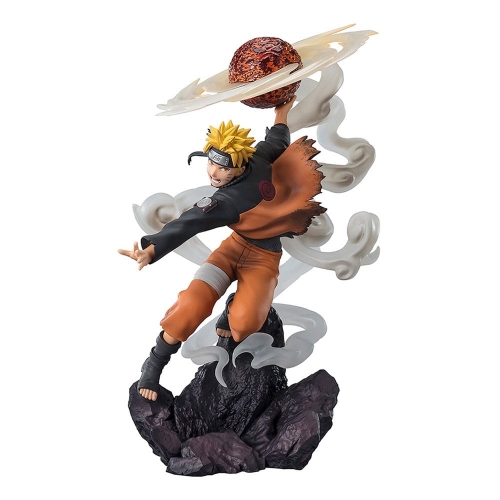 Naruto Shippuden - Statuette Figuarts ZERO Extra Battle Uzumaki-Sage Art: Lava Release Rasenshuriken 24 cm