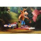 Crash Bandicoot - Figurine Deluxe Hoverboard  14 cm
