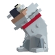 Minecraft - Figurine Haunted Wolf 10 cm