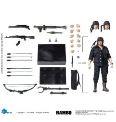 Rambo - Figurine 1/12 Exquisite Super Series First Blood II John  16 cm