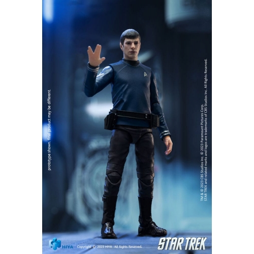 Star Trek - Figurine 1/18 Exquisite Mini Star Trek 2009 Spock 10 cm