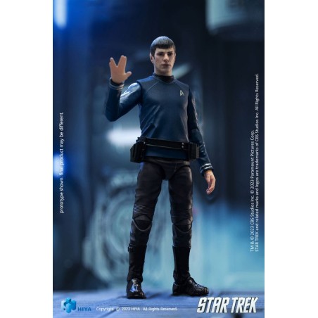 Star Trek - Figurine 1/18 Exquisite Mini  2009 Spock 10 cm
