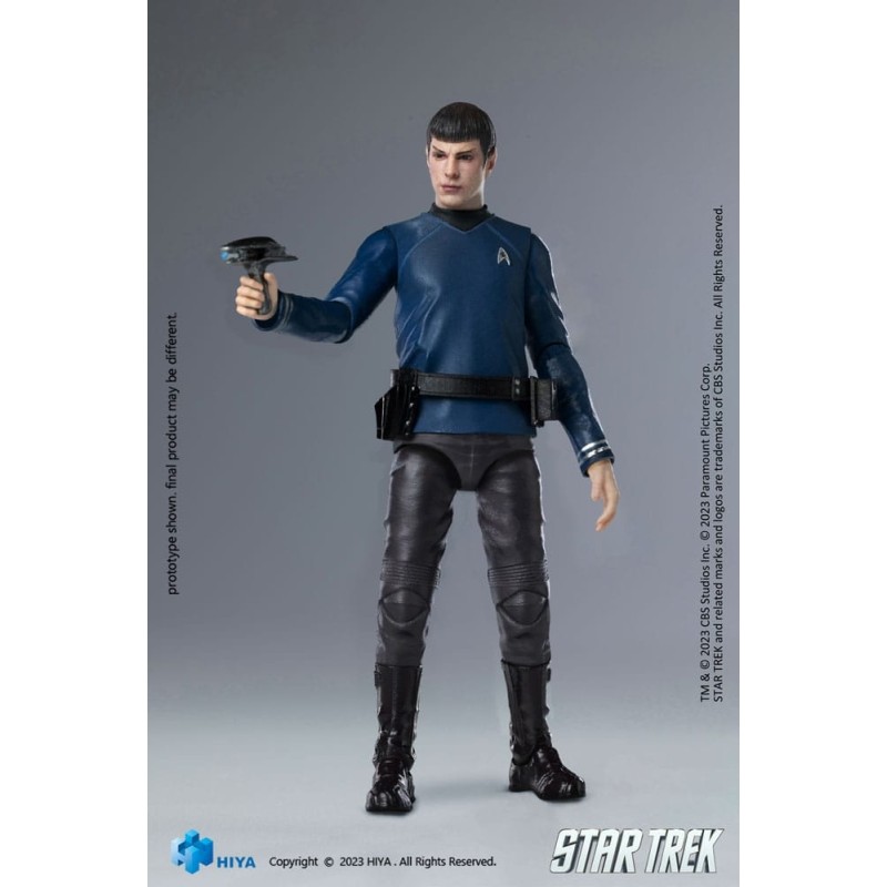 PlayMates 61757 – Figura Star Trek 10 Cm – Fantascienza – Collezione – Colore Nero