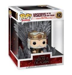 House of the Dragon - Figurine POP! Deluxe Viserys on Throne 9 cm