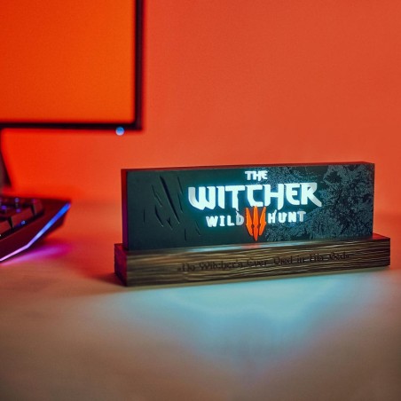 The Witcher - Lampe LED Wild Hunt Logo 22 cm