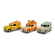 Wallace & Gromit - Coffret 3 véhicules 1/43 Austin A35 Van Collection - Cheese Please!, Top Bun, Spick & Spanmobile