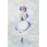 Re:Zero Starting Life in Another World - Statuette Rem Memory Snow Puppy Ver. Renewal Edition