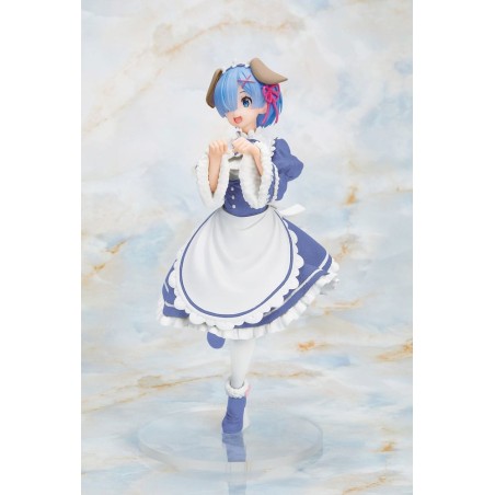Re:Zero - - Starting Life in Another World statuette PVC Rem Memory Snow Puppy Ver. Renewal Edition